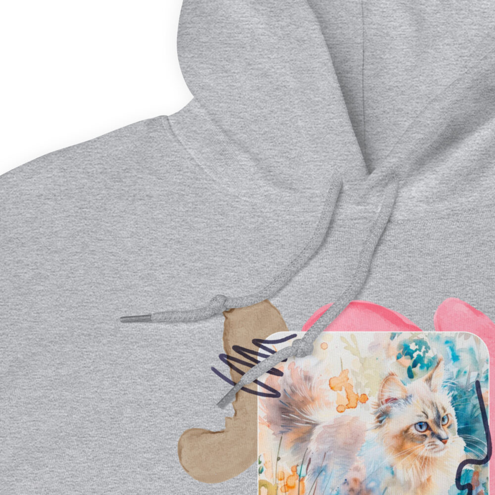 Felpa con Cappuccio Colorful Whiskers - immagine 26