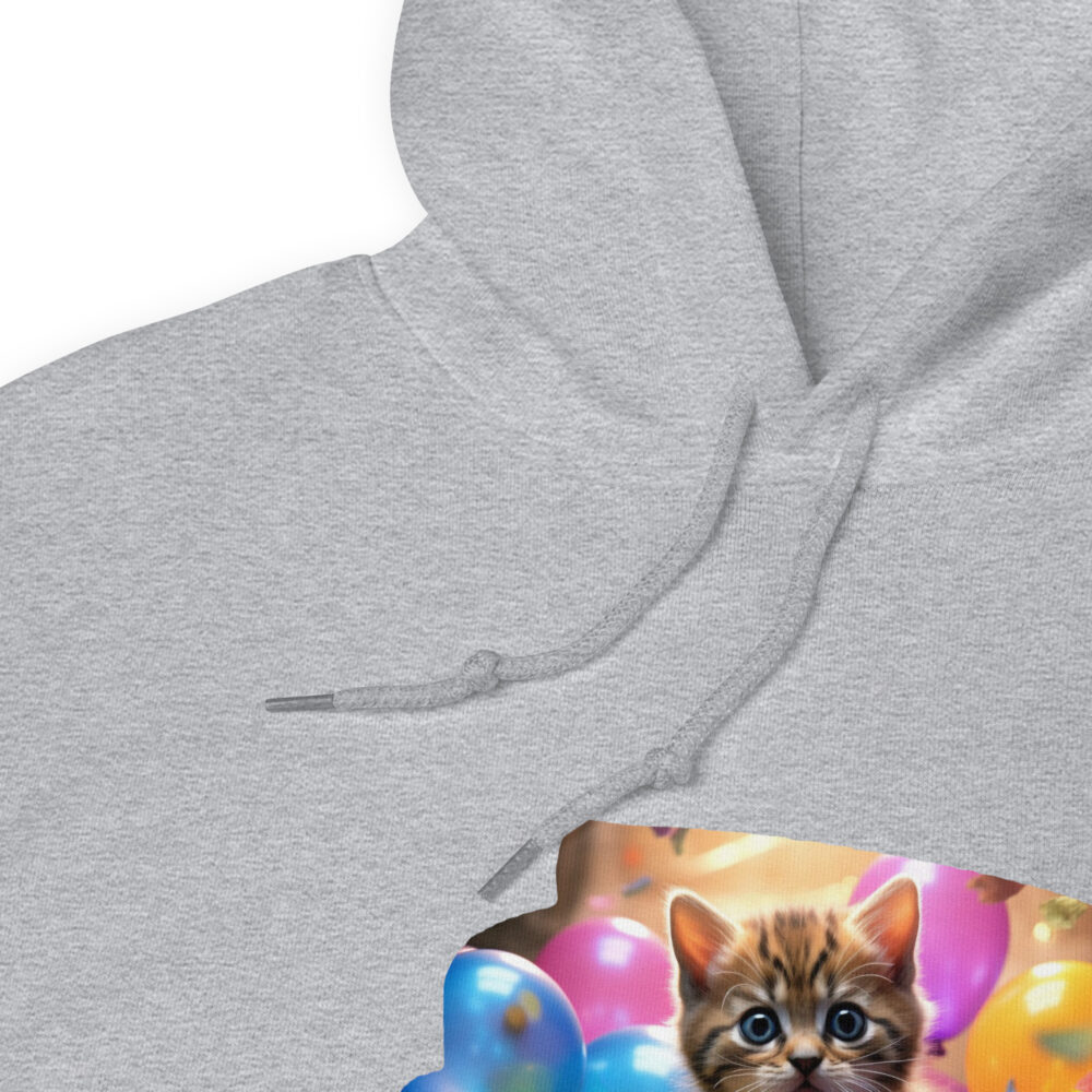 Balloon Party Kitten Celebration Hoodie - immagine 23