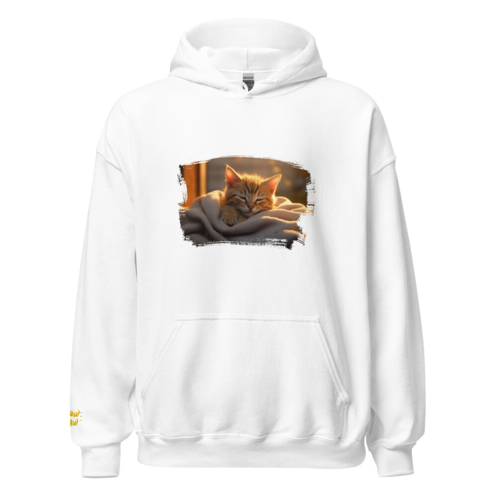 Dreamy Sleeping Kitten Hoodie - immagine 69