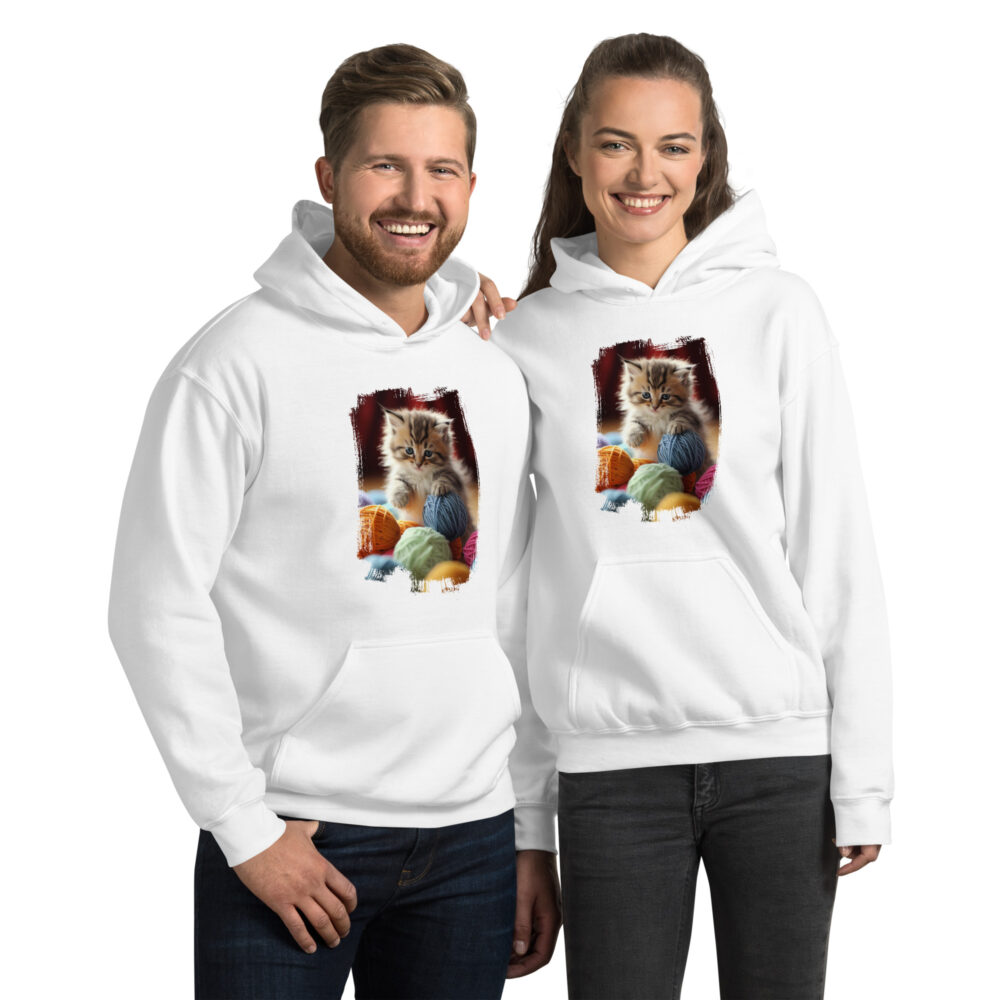 Playful Yarn Kitten Comfort Hoodie - immagine 35