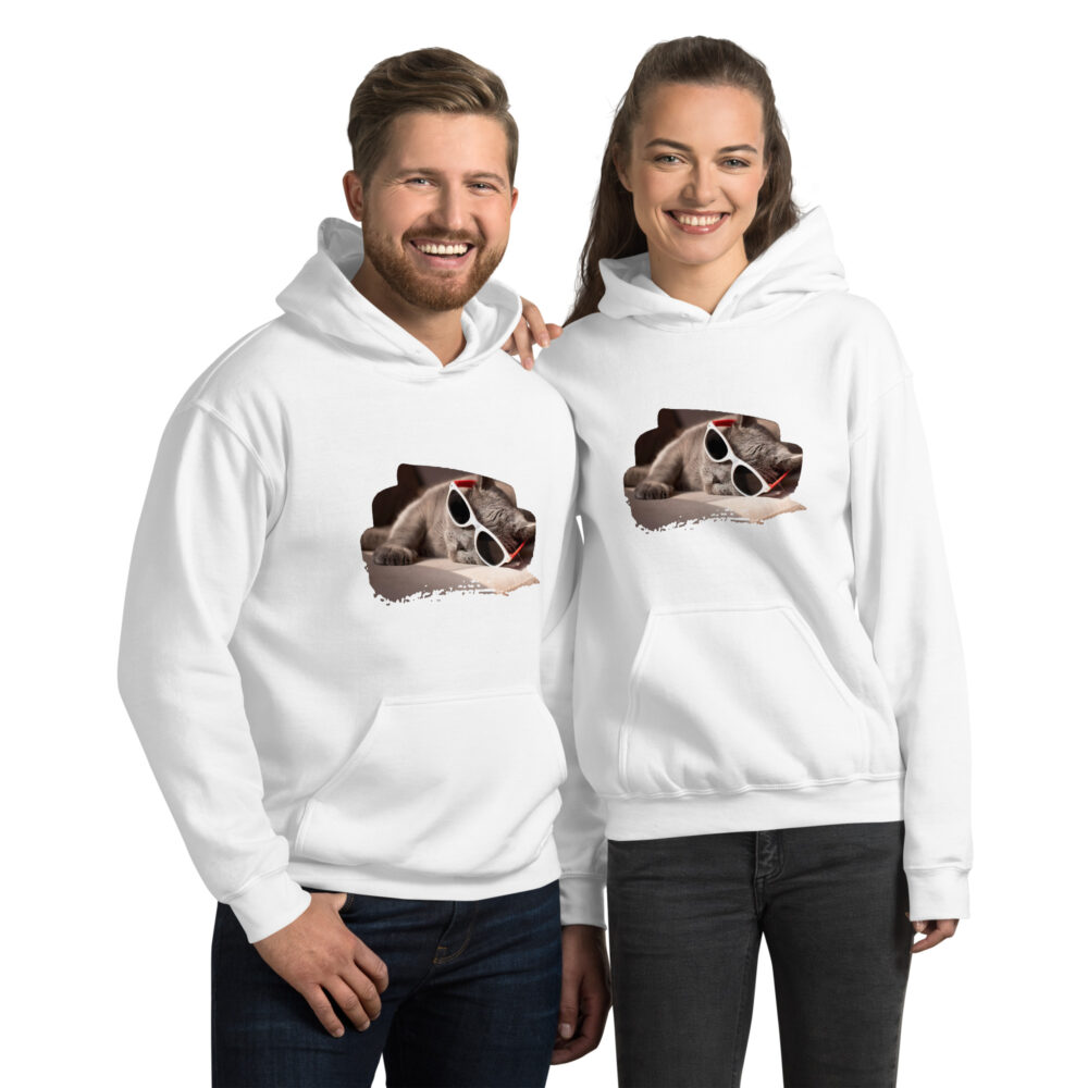 Cool Cat Nap Retro Hoodie - immagine 36