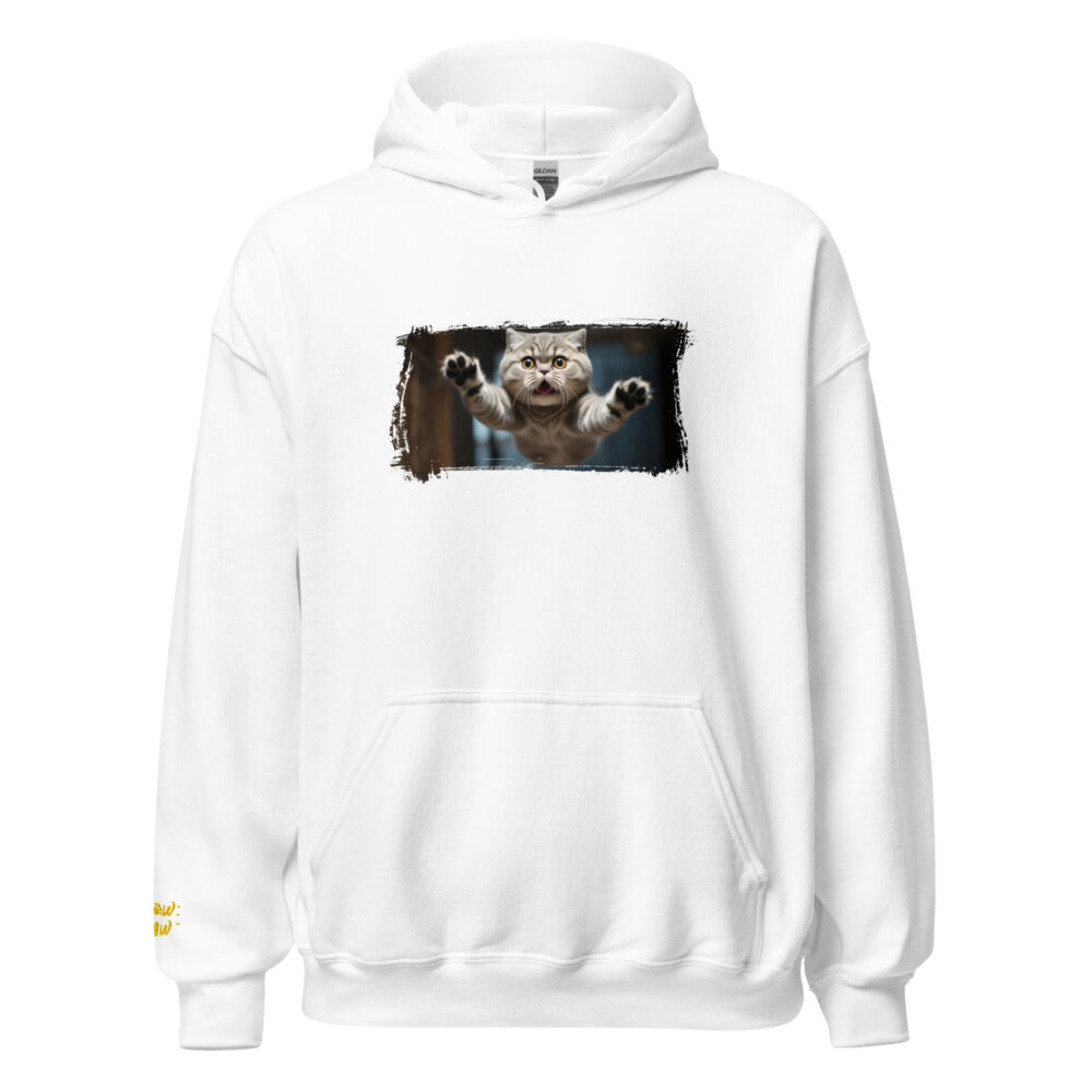 Paws Up Surprise Cat Hoodie - immagine 69