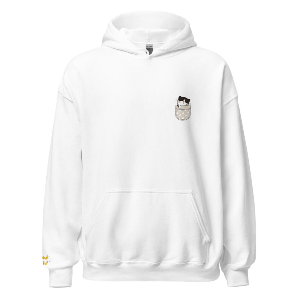 Felpa con Cappuccio Dotted Pocket Kitten - immagine 77