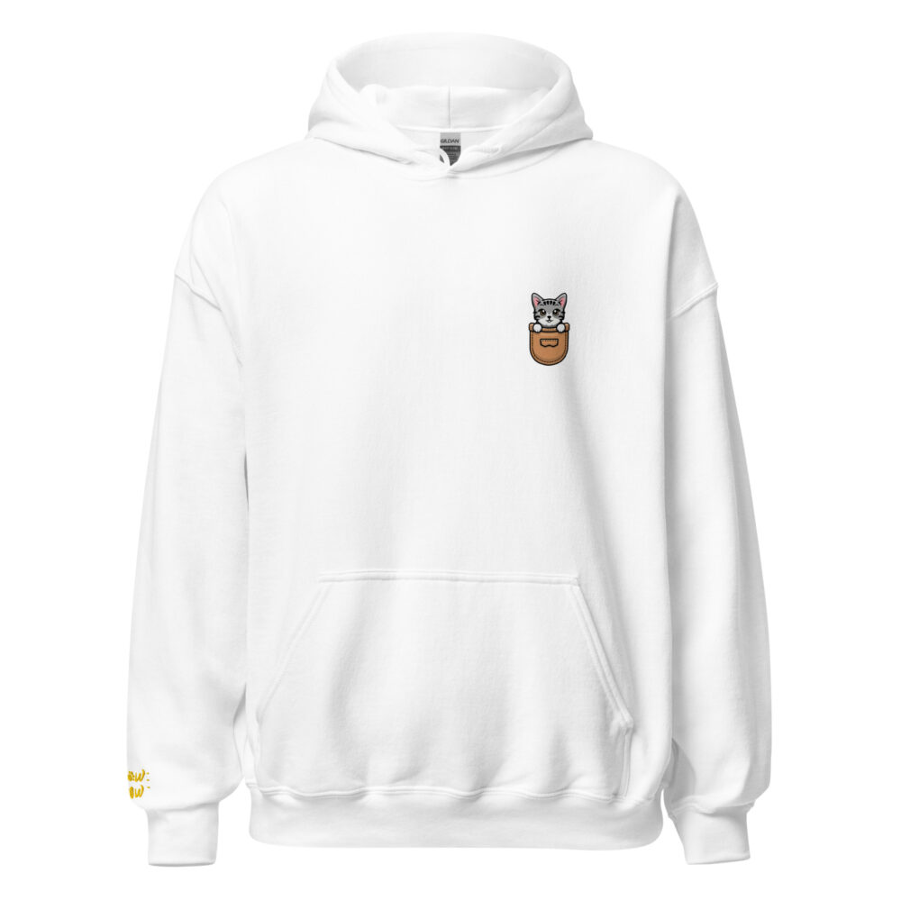 Felpa con Cappuccio Pink Pocket Kitty - immagine 77