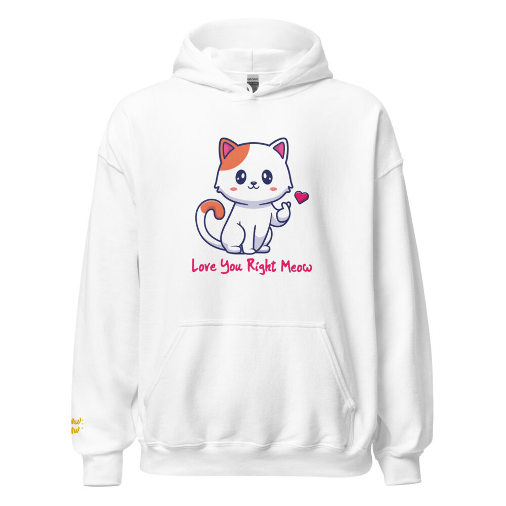 Felpa Love You Right Meow - immagine 76
