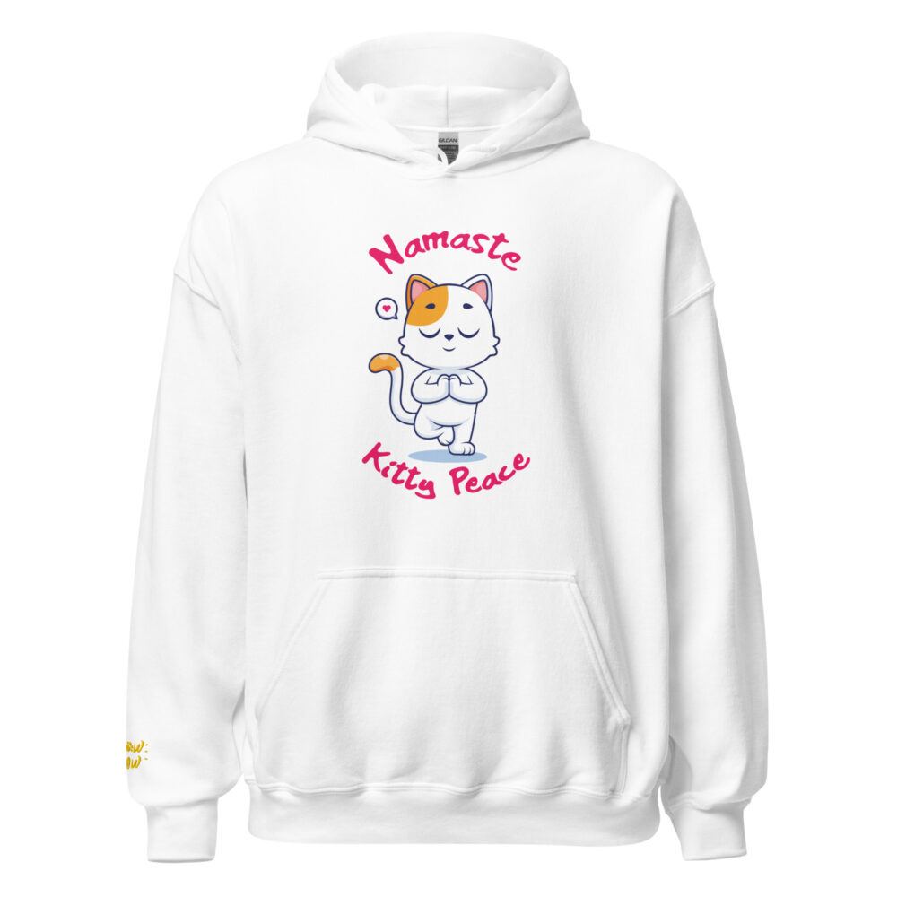 Felpa Namaste Kitty Peace - immagine 75