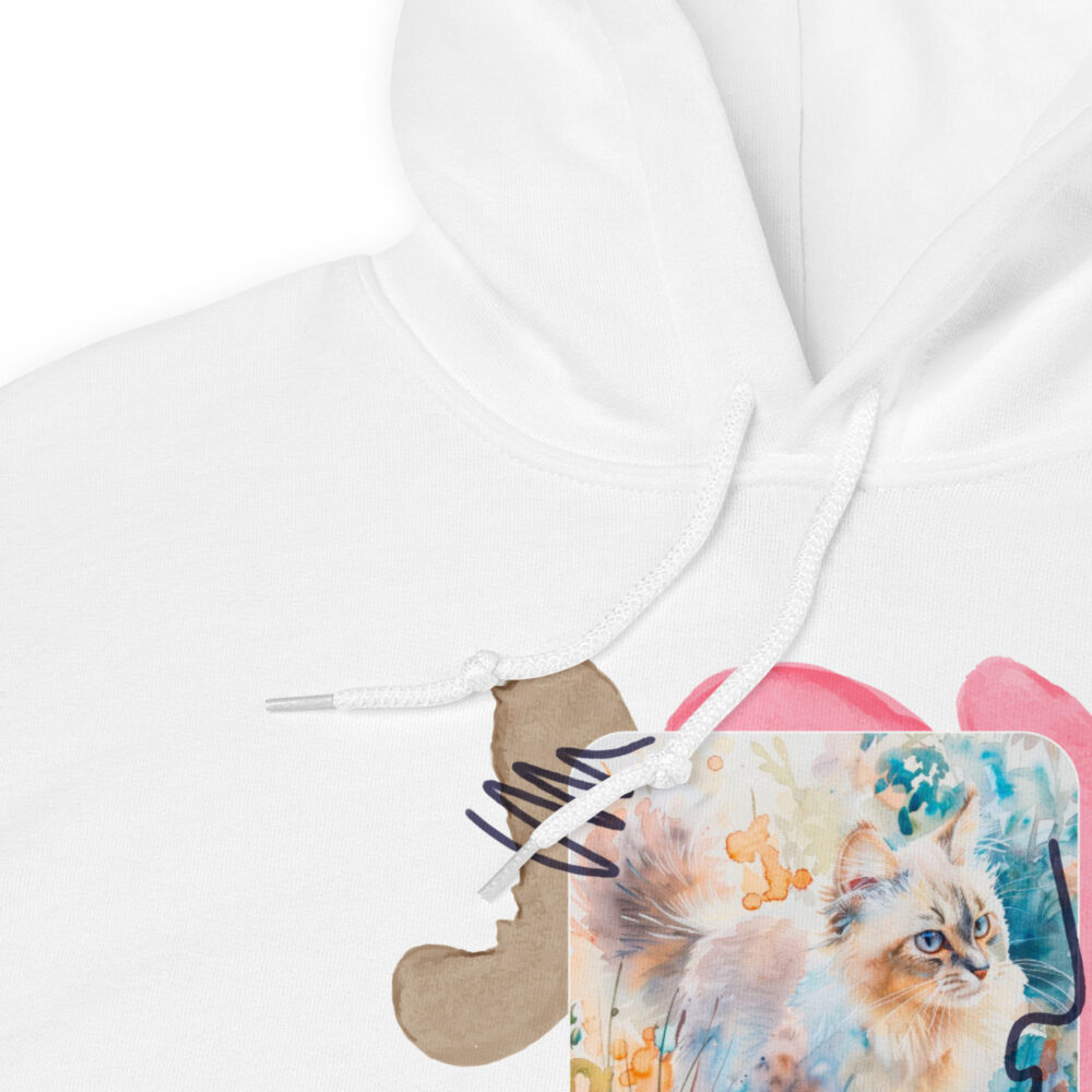 Felpa con Cappuccio Colorful Whiskers - immagine 37