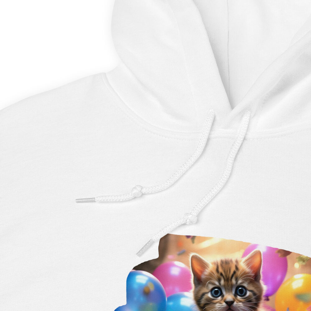 Balloon Party Kitten Celebration Hoodie - immagine 35