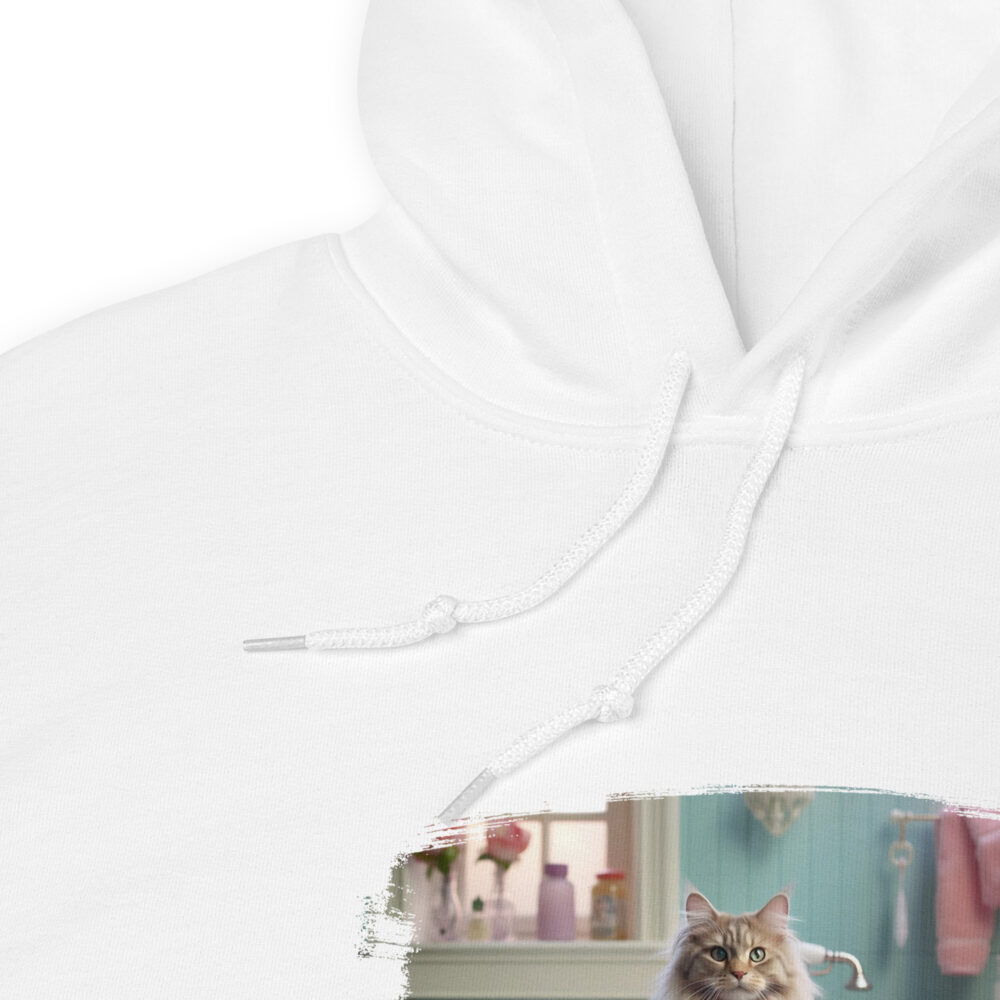 Pastel Bathroom Cat Luxury Hoodie - immagine 35