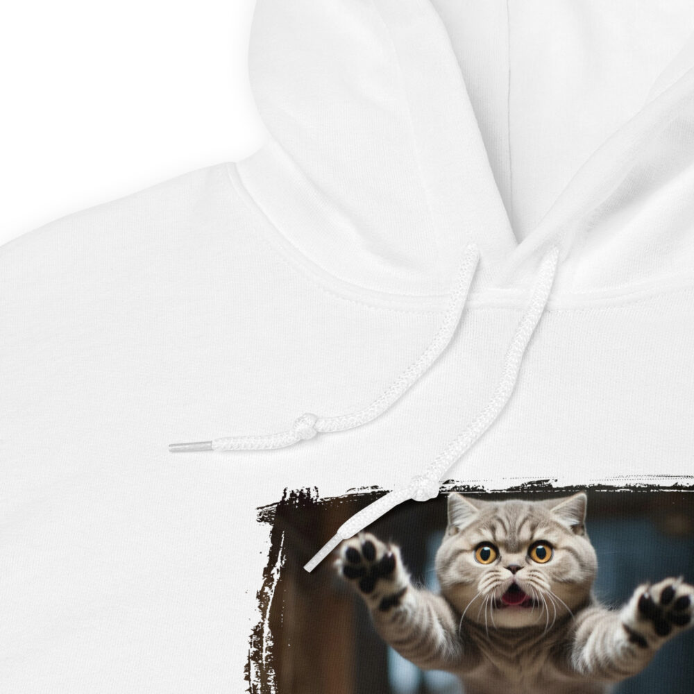 Paws Up Surprise Cat Hoodie - immagine 35