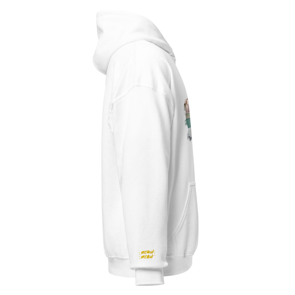 Pastel Bathroom Cat Luxury Hoodie - immagine 72