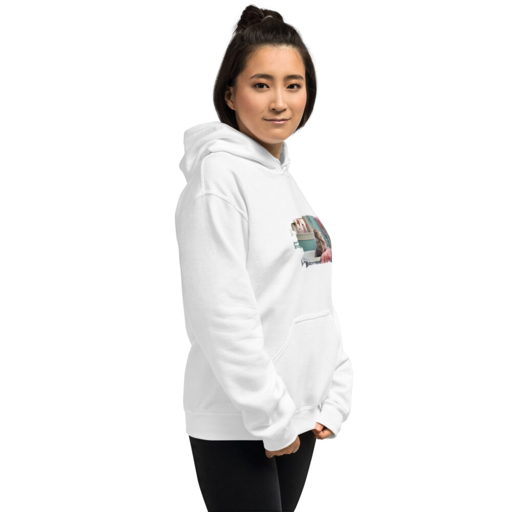 Pastel Bathroom Cat Luxury Hoodie - immagine 34