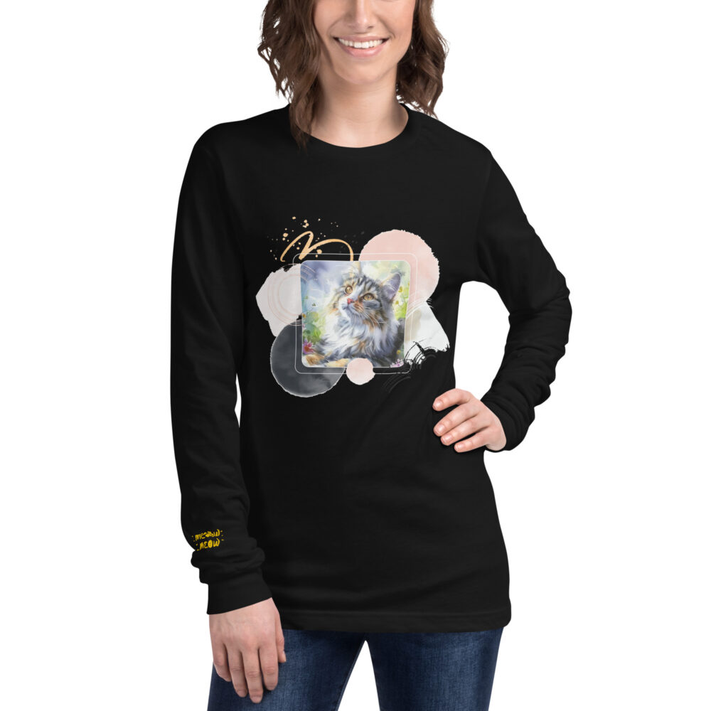 T-Shirt Maniche Lunghe Golden Gaze - immagine 2
