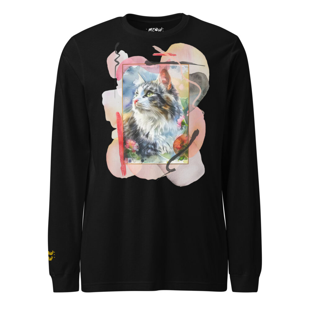 T-Shirt Maniche Lunghe Floral Monarch