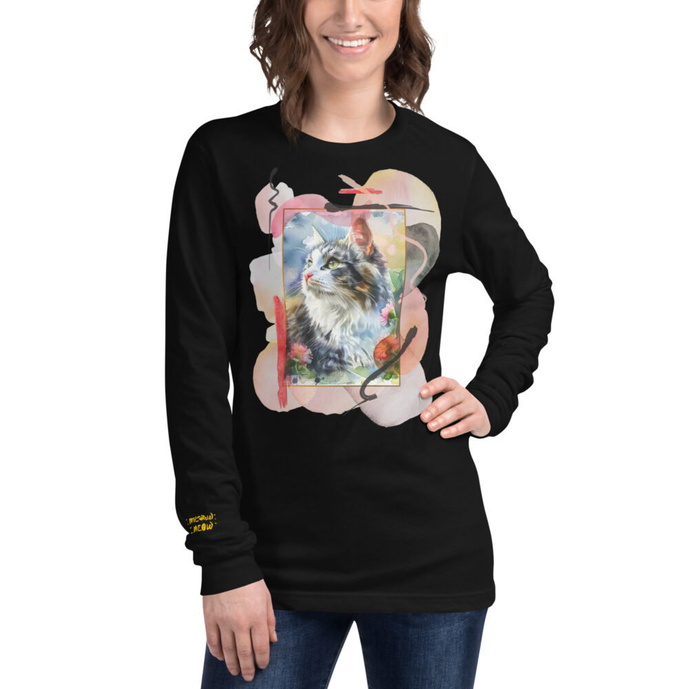 T-Shirt Maniche Lunghe Floral Monarch - immagine 2
