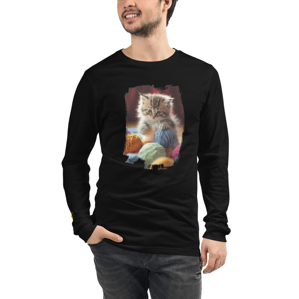 Yarn Dreams Long Sleeve Feline Tee - immagine 4