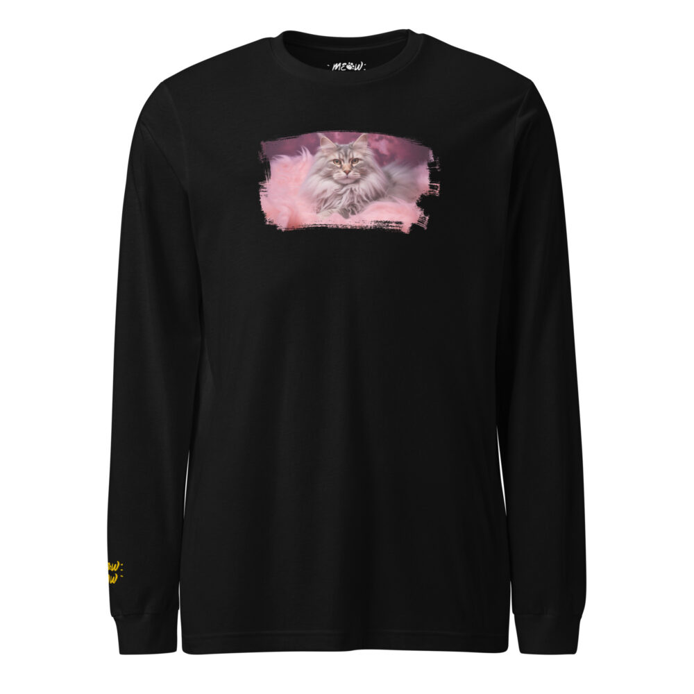 Purple Mist Cat Elegance Long Sleeve