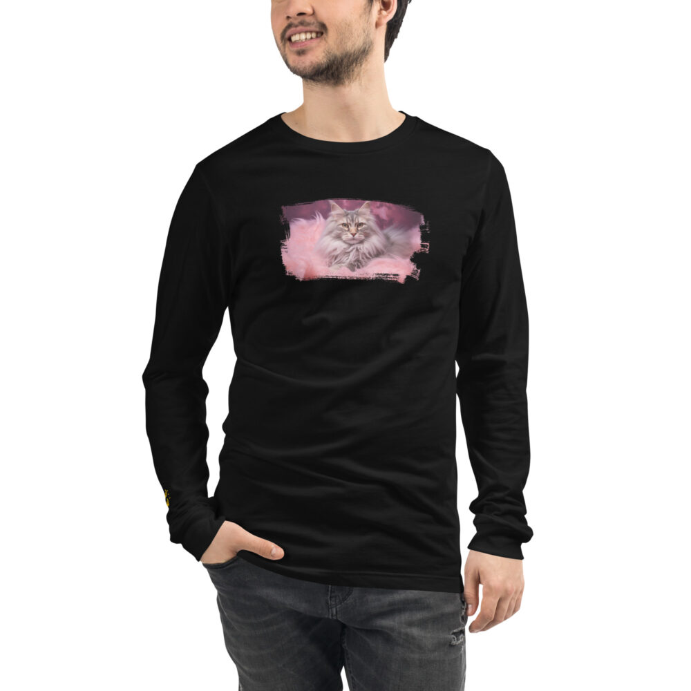 Purple Mist Cat Elegance Long Sleeve - immagine 3