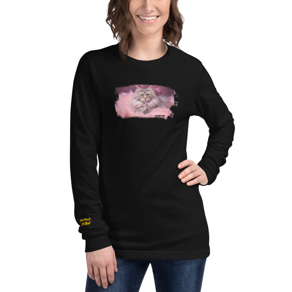 Purple Mist Cat Elegance Long Sleeve - immagine 4