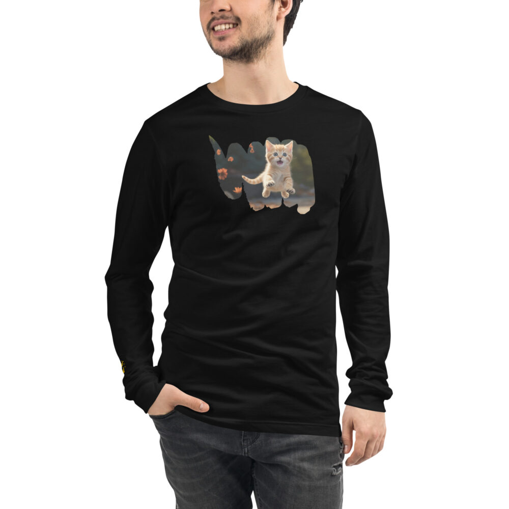 Joy Jump - T-shirt a maniche lunghe unisex - immagine 3