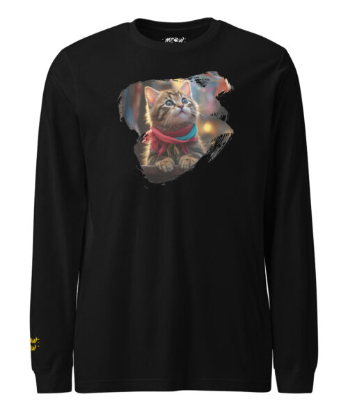 Winter Scarf Kitten Comfort Long Sleeve