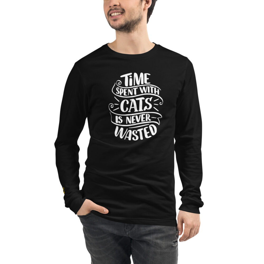 Cat Time Philosophy Long Sleeve Tee - immagine 4