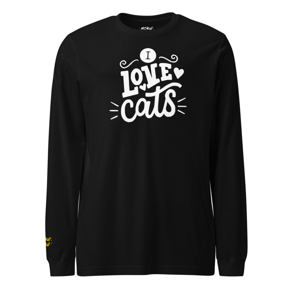 Cat Affection Long Sleeve Statement