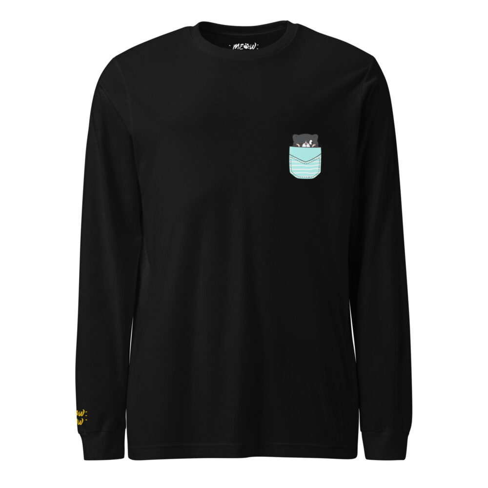 T-Shirt Maniche Lunghe Mint Pocket Cutie