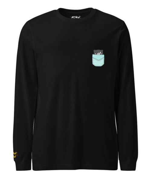 T-Shirt Maniche Lunghe Mint Pocket Cutie
