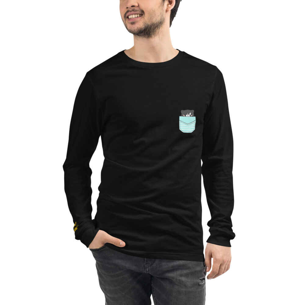 T-Shirt Maniche Lunghe Mint Pocket Cutie - immagine 4