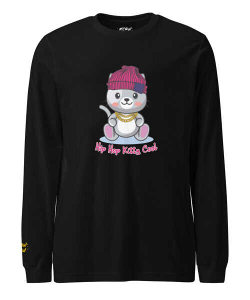 T-shirt Manica Lunga Street Style Felino