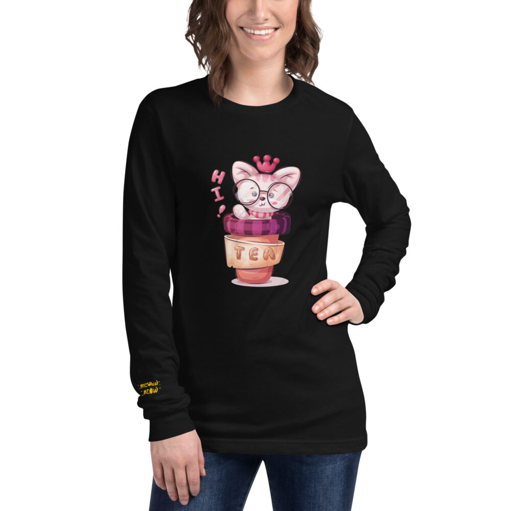 T-shirt Manica Lunga Tè delle Cinque - immagine 2