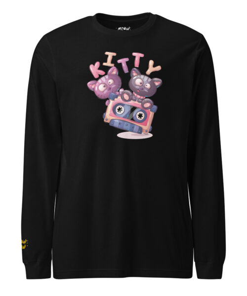 T-shirt Manica Lunga Musica Retrò