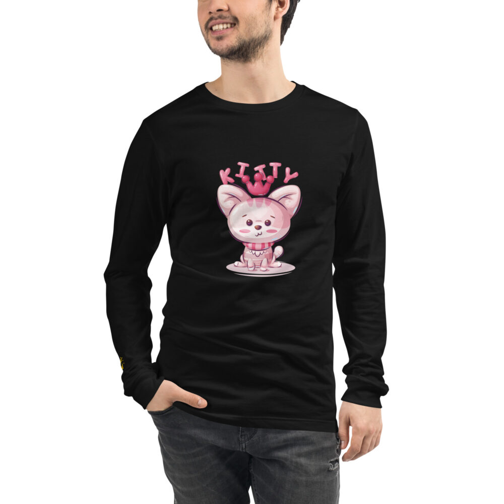 Crown Cutie - T-shirt a maniche lunghe unisex - immagine 3