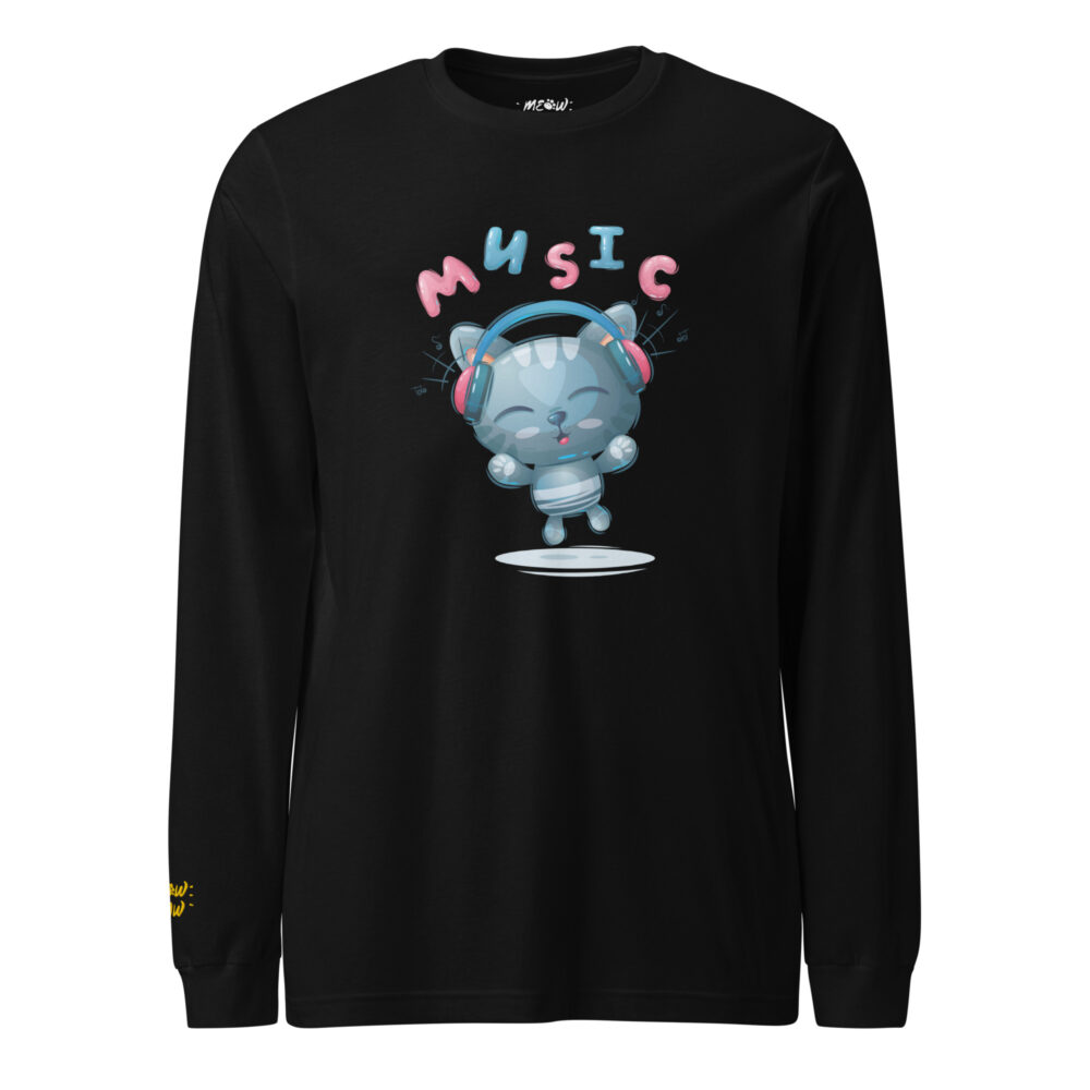 T-shirt Manica Lunga Ritmo Felino