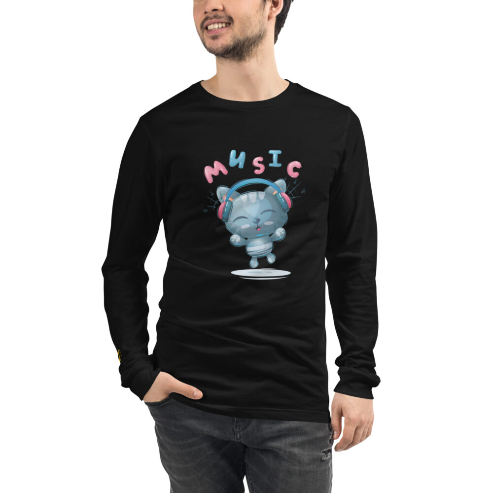 T-shirt Manica Lunga Ritmo Felino - immagine 4