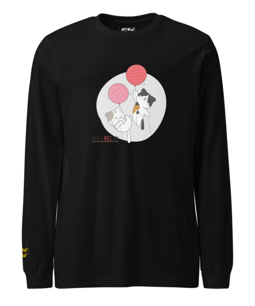 T-shirt Manica Lunga Giornata Felice
