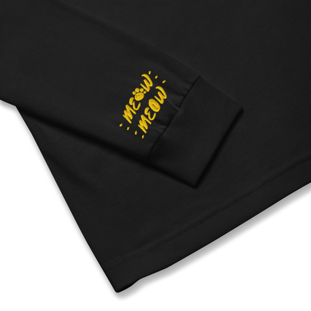 T-Shirt Maniche Lunghe Leather Pocket Cat - immagine 3