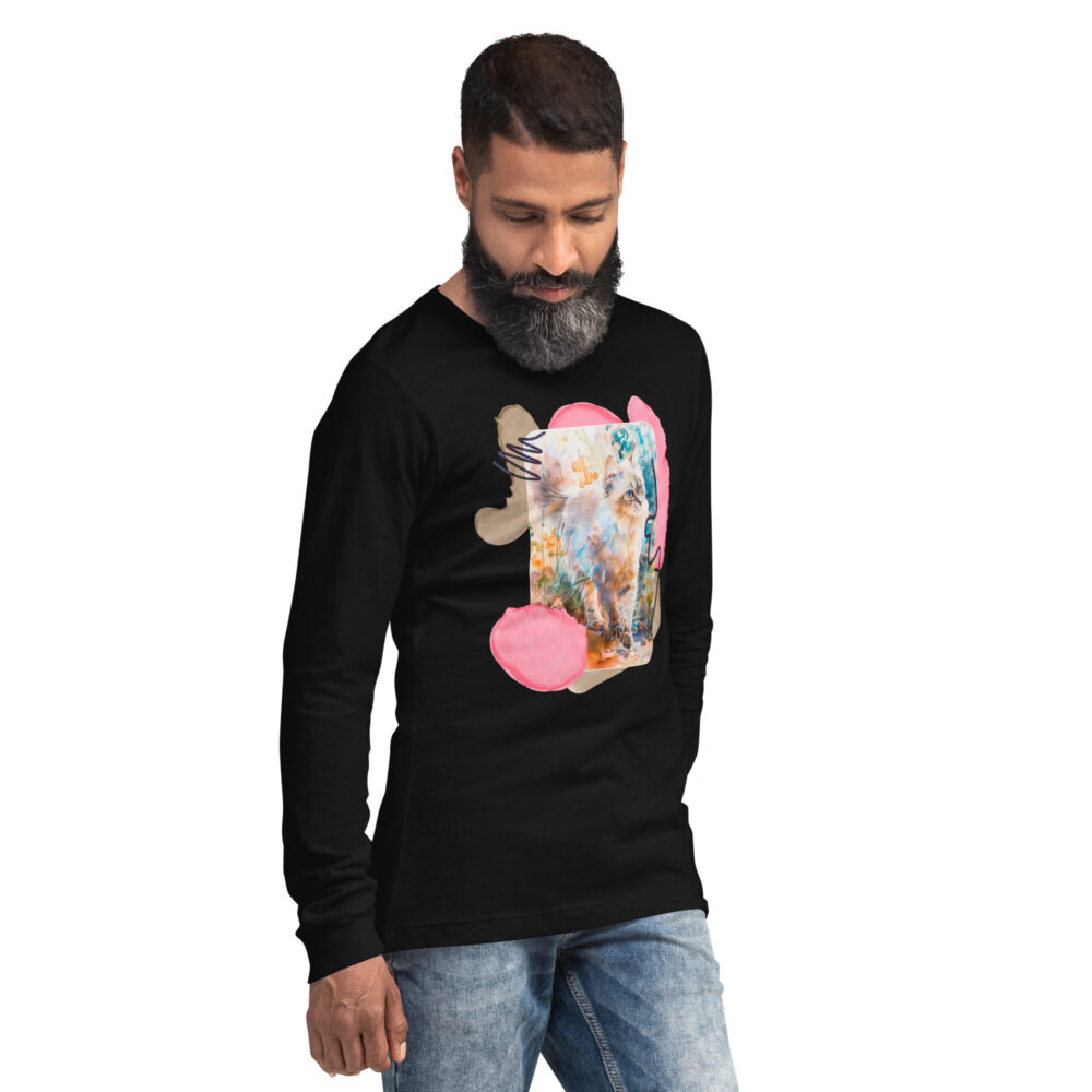 T-Shirt Maniche Lunghe Pastel Journey - immagine 4