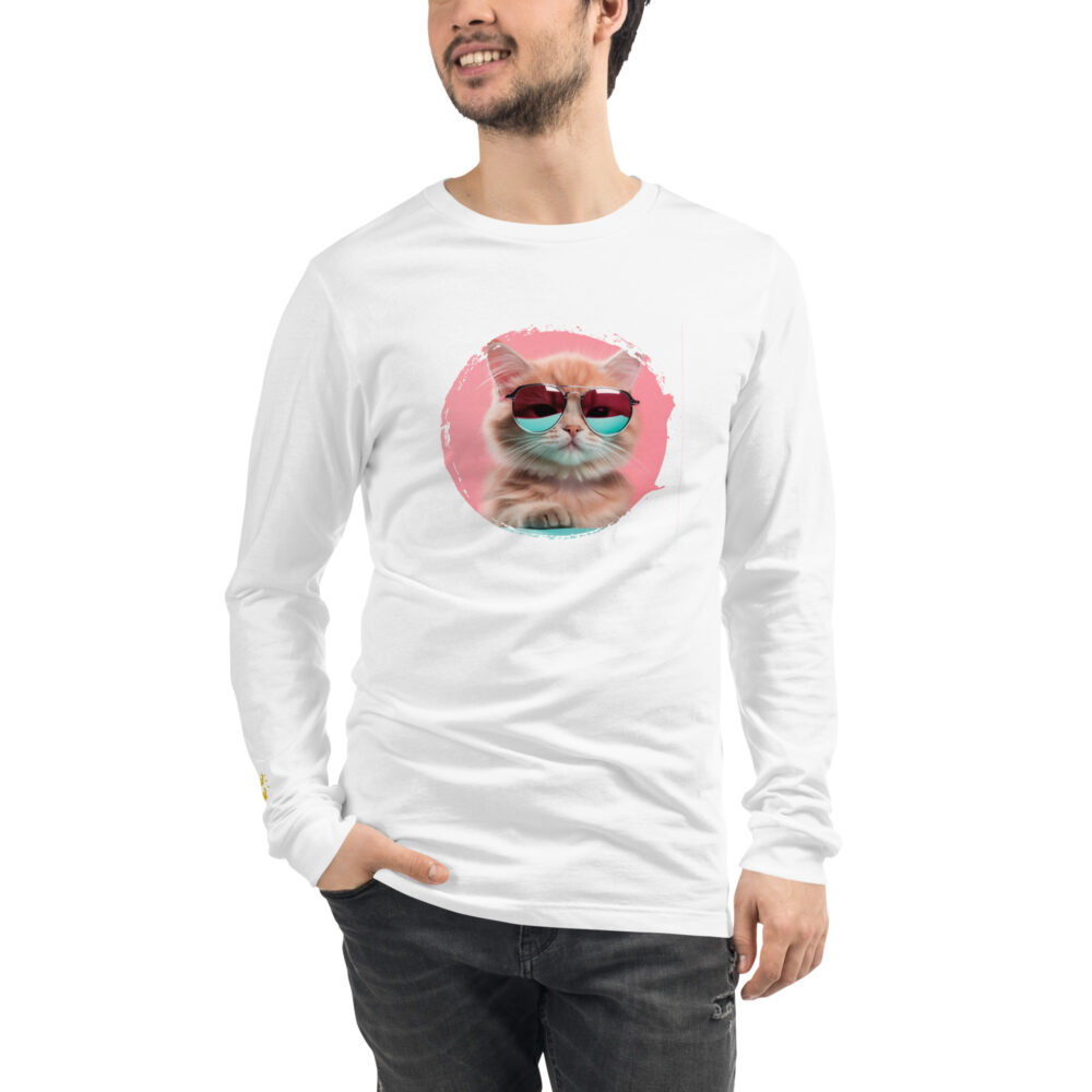 Pink Horizon Cat Attitude Long Sleeve - immagine 6
