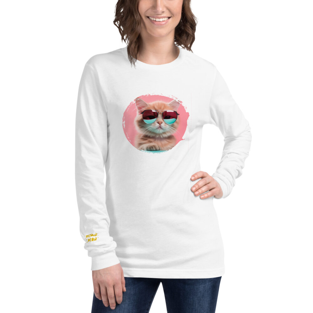 Pink Horizon Cat Attitude Long Sleeve - immagine 7