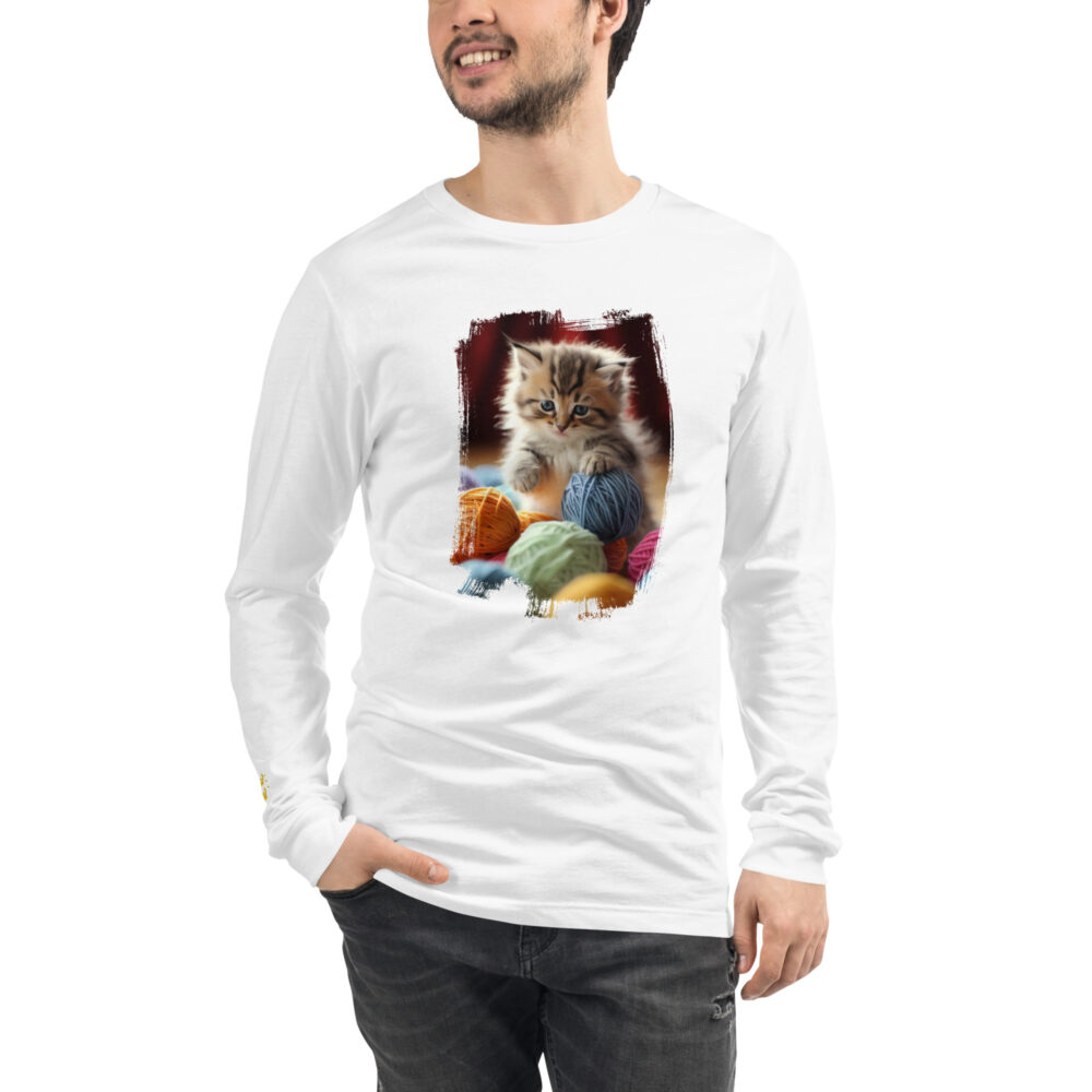 Yarn Dreams Long Sleeve Feline Tee - immagine 6