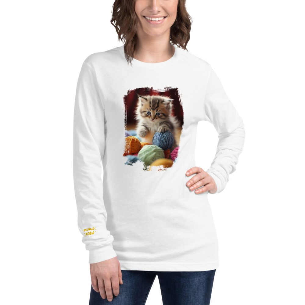 Yarn Dreams Long Sleeve Feline Tee - immagine 7