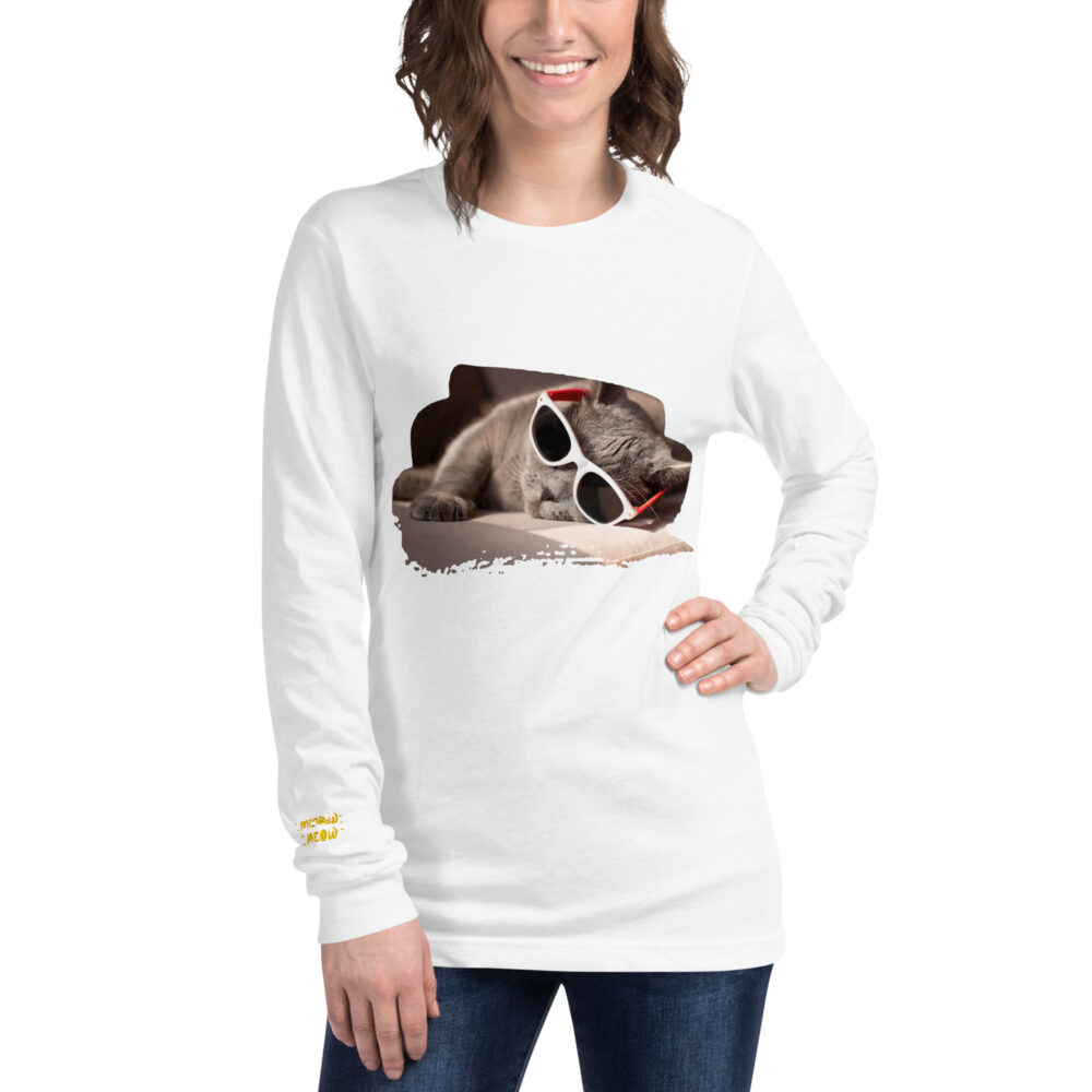 Stylish Nap Cat Comfort Long Sleeve - immagine 7