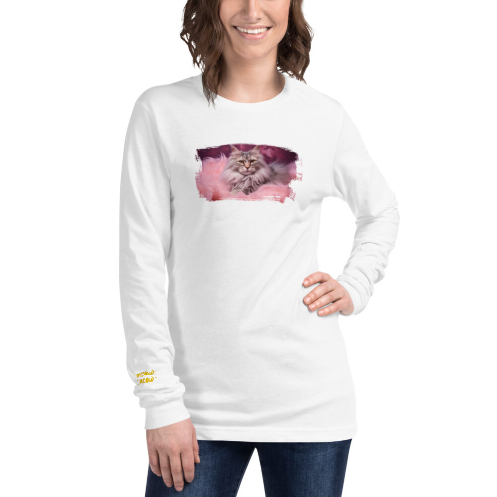 Purple Mist Cat Elegance Long Sleeve - immagine 6