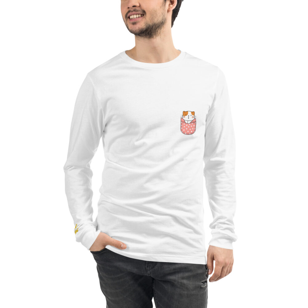 T-Shirt Maniche Lunghe Pink Dotted Friend - immagine 6