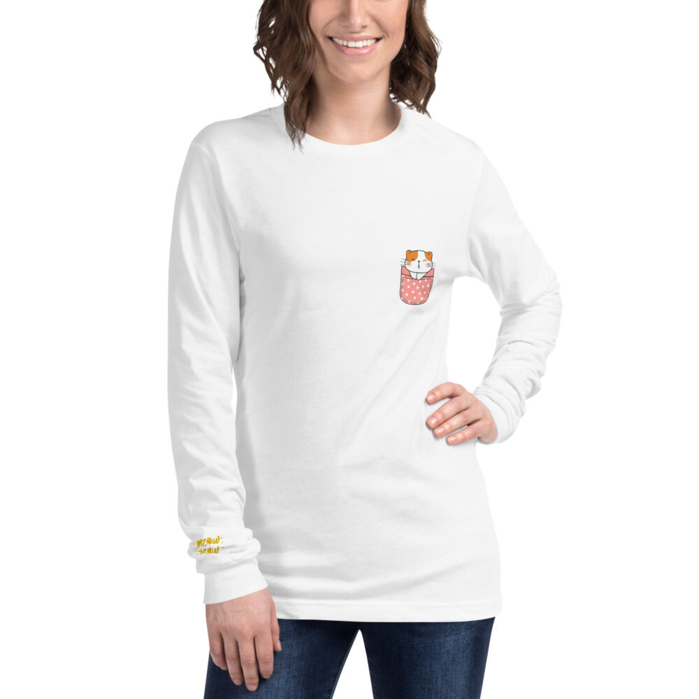 T-Shirt Maniche Lunghe Pink Dotted Friend - immagine 7