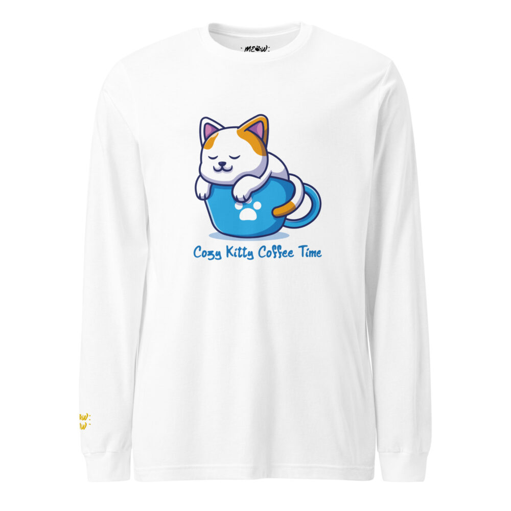 T-shirt Manica Lunga Pausa Caffè Felina - immagine 11
