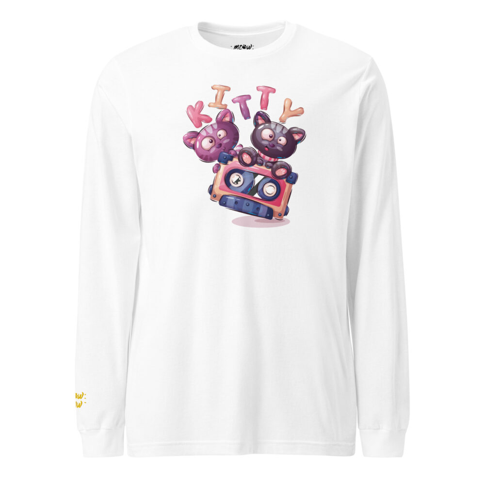 T-shirt Manica Lunga Musica Retrò - immagine 11