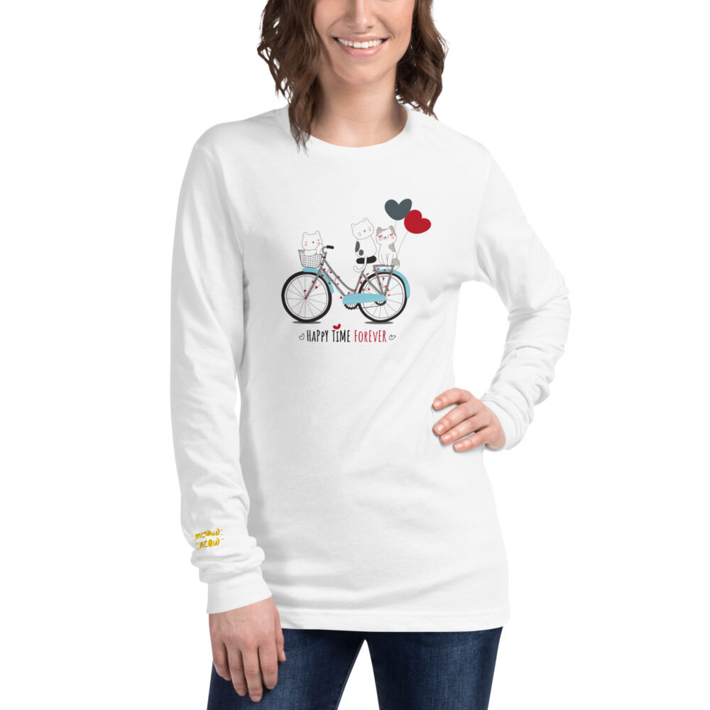 T-shirt Manica Lunga Pedalata Felice - immagine 7
